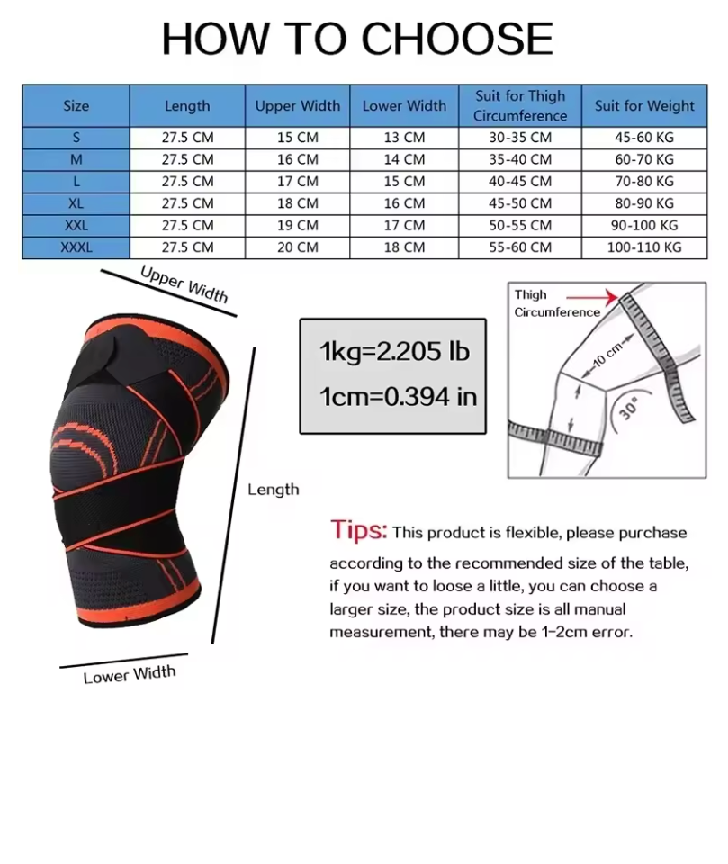 OrthoSport Premium Kniebandage